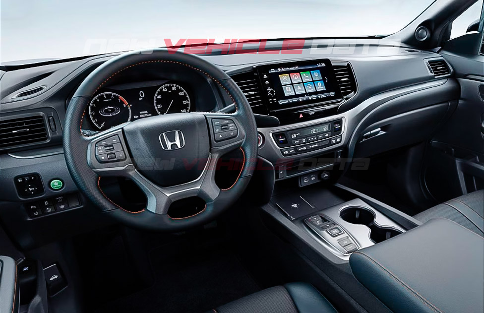 2026 Honda Ridgeline Interior